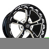 CFD77C2Q1E-10EP StreetFighter Retro Single-Beadlock Rear Wheel [Size: 15" x 10"] Eclipse Prism Finish - image 1