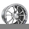 CFR67CAQ1P-01P StreetFighter Torx Single-Beadlock Rear Wheel [Size: 17" x 10"] Polished Finish - image 1