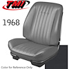 Standard Sport Seat Upholstery 1968 Chevelle, All Models - image 1
