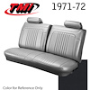 Seat Upholstery 1971-72 Chevelle Coupe/Convertible - image 1