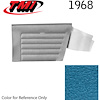 10-8138-3295 PARRCHMENT PEARL METALLIC - 1968 CAMARO CONVERTIBLE STANDARD REAR QUARTER TRIM PANELS O - image 1