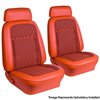 43-81129-4088-9488 HUGGER ORANGE MADRID W/ BLACK & ORANGE HOUNDSTOOTH - 1969 CAMARO CONVERTIBLE DELUXE FULL SET - image 1