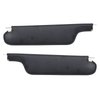21-83405-2295 BLACK - 1965-1967 CONVERTIBLE SUNVISORS MADRID GRAIN VINYL 1 PAIR - image 1