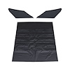 20-8058SET-600 BLACK - 1968-69 COUPE HEADLINER & SAIL PANELS SET COMPLETE READY TO INSTALL