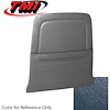 10-7435-2095 BLUE - 64 1/2-66 STANDARD UPHOLSTERY MUSTANG COUPE CONVERTIBLE & 2+2 FASTBACK BACK VIEW W/ POCKET - image 1