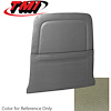 10-7435-2503 IVY GOLD - 64 1/2-67 STANDARD UPHOLSTERY MUSTANG COUPE CONVERTIBLE & 2+2 FASTBACK BACK VIEW W/ POCKET - image 1