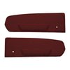 10-70107-2920 DARK RED - 1967 MUSTANG COUPE CONVERTIBLE 2+2 FASTBACK DELUXE PONY DOOR PANEL VINYL - image 1