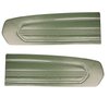 10-70807-2286 IVY GOLD - 1967 MUSTANG COUPE CONVERTIBLE 2+2 FASTBACK STANDARD DOOR PANELS VINYL - image 1
