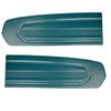 10-70807-3097 TURQUOISE/DARK AQUA - 1967 MUSTANG COUPE CONVERTIBLE 2+2 FASTBACK STANDARD DOOR PANELS VINYL - image 1
