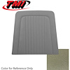10-7408-2503 IVY GOLD - 68 MUSTANG STANDARD UPHOLSTERY COUPE CONVERTIBLE & 2+2 FASTBACK BACK VIEW - image 1