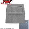 10-7428-2287 BLUE - 68 MUSTANG STANDARD UPHOLSTERY COUPE CONVERTIBLE & 2+2 FASTBACK BACK VIEW W/ POCKET - image 1