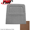 10-7428-3099 SADDLE - 68 MUSTANG STANDARD UPHOLSTERY COUPE CONVERTIBLE & 2+2 FASTBACK BACK VIEW W/ POCKET - image 1