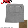 10-7428-3448 NUGGET GOLD - 68 MUSTANG STANDARD UPHOLSTERY COUPE CONVERTIBLE & 2+2 FASTBACK BACK VIEW W/ POCKET - image 1