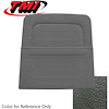 10-7429-3628 DARK IVY GOLD - 69 MUSTANG STANDARD UPHOLSTERY COUPE CONVERTIBLE & SPORTSROOF BACK VIEW W/ POCKET - image 1