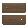 10-70801-4061 MEDIUM GINGER - 1971-73 MUSTANG MUSTANG COUPE CONVERTIBLE SPORTSROOF STANDARD DOOR PANELS CORINTHIAN - image 1