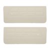 10-70801-4062 WHITE - 1971-73 MUSTANG MUSTANG COUPE CONVERTIBLE SPORTSROOF STANDARD DOOR PANELS CORINTHIAN - image 1