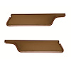 21-7041-1217 GINGER - 1971-73 MUSTANG COUPE SPORTSROOF SUNVISORS TIER GRAIN. PAIR