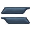 21-7145-2095 DARK BLUE - 1964 1/2-66 MUSTANG CONVERTIBLE SUNVISORS SIERRA GRAIN. PAIR - image 1