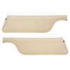 21-7147-3096 LT. PARCHMENT - 1967-68 MUSTANG CONVERTIBLE SUNVISORS SIERRA GRAIN. PAIR - image 1