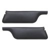 21-7147-958 BLACK - 1967-68 MUSTANG CONVERTIBLE SUNVISORS SIERRA GRAIN. PAIR - image 1