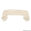 22-7109-4062 WHITE - 1969-70 MUSTANG PADDED CONVERTIBLE TOP BOOT WITH SLIP TAB DESIGN