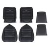 43-70105-958 BLACK - 64 1/2-66 MUSTANG COUPE CONVERTIBLE OR 2+2 FASTBACK FRONT ONLY WITH BUCKET SEAT - image 1