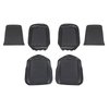 43-70107-958-801 BLACK - 67 MUSTANG COUPE CONVERTIBLE OR 2+2 FASTBACK FRONT ONLY WITH BUCKET SEAT - image 1