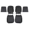 43-70108-958-801 BLACK - 68 MUSTANG COUPE CONVERTIBLE OR 2+2 FASTBACK FRONT ONLY WITH BUCKET SEAT - image 1