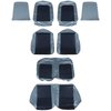 43-70227-2287-2505 BLUE - 67 MUSTANG COUPE FULL SET - image 1