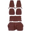 43-72029-3724-807-24 DARK RED W/DARK RED STRIPE - 1969 MUSTANG MACH 1/SHELBY SPORTSROOF FULL SET - image 1