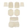 43-72225-2290 WHITE - 64 1/2 -65 2+2 MUSTANG FASTBACK FULL SET - image 1