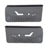 10-73102-6687-6687 OPAL GRAY 1993 - 1992-93 MUSTANG COUPE & HATCHBACK DOOR PANELS POWER WINDOWS WITHOUT INSERTS - image 1