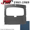 20-73004-1212 REGATTA BLUE FOAM BACK TIER GRAIN VINYL - 1985-89 MUSTANG COUPE SUNROOF HEADLINER REGA - image 1