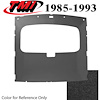 20-73004-1559 BLACK FOAM BACK CLOTH - 1984-93 MUSTANG COUPE SUNROOF HEADLINER BLACK FOAM BACK CLOTH