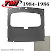 20-73004-1769 CHARCOAL FOAM BACK CLOTH - 1984-86 MUSTANG COUPE SUNROOF HEADLINER CHARCOAL FOAM BACK CLOTH - image 1