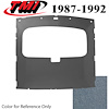 20-73004-1872 SCARLET RED FOAM BACK CLOTH - 1987-92 MUSTANG COUPE SUNROOF HEADLINER SCARLET RED FOAM BACK CLOTH - image 1