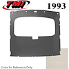 20-73004-2000 OPAL FOAMBACK CLOTH - 1993 MUSTANG COUPE SUNROOF HEADLINER OPAL FOAMBACK CLOTH - image 1