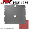 20-73005-1805 CANYON RED FOAM BACK CLOTH - 1985-86 MUSTANG COUPE HEADLINER CANYON RED FOAM BACK CLOTH - image 1