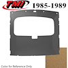 20-75004-1817 SAND BEIGE FOAM BACK CLOTH - 1985-89 MUSTANG HATCHBACK SUNROOF HEADLINER SAND BEIGE FOAM BACK CLOTH - image 1