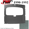 20-75004-1908 CRYSTAL BLUE FOAM BACK CLOTH - 1990-92 MUSTANG HATCHBACK SUNROOF HEADLINER CRYSTAL BLUE FOAM BACK CLOTH - image 1