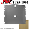 20-75005-1435 SAND BEIGE TAN FOAM BACK TIER GRAIN VINYL - 1985-90 MUSTANG HATCHBACK HEADLINER SAND B - image 1