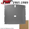 20-75005-1817 SAND BEIGE FOAM BACK CLOTH - 1985-89 MUSTANG HATCHBACK HEADLINER SAND BEIGE FOAM BACK CLOTH - image 1