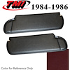 21-74203-3116 CANYON RED 1984-86 - 1983-86 CONVT. MUSTANG SUNVISORS WITHOUT MIRROR SEAT VINYL - image 1