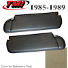 21-74203-973 SAND BEIGE 1985-89 - 1983-86 CONVT. MUSTANG SUNVISORS WITHOUT MIRROR SEAT VINYL - image 1