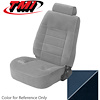 43-73205-968-58 REGATTA BLUE 1985-89 FB - 1985 MUSTANG LX STANDARD LOW BACK BUCKET SEATS ONLY CLOTH & VINYL SIDES - image 1