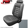 43-73221-953 MEDIUM GRAY 1987-89 CG - 1981-92 MUSTANG LX COUPE STANDARD LOW BACK BUCKET SEAT VINYL - image 1