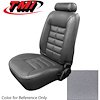 43-73221-972 TITANIUM GRAY 1990-92 BA - 1981-92 MUSTANG LX COUPE STANDARD LOW BACK BUCKETS VINYL - image 1