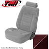 43-73223-3116-59 CANYON RED 1984-86 FD - 1983-84 MUSTANG COUPE STANDARD LOW BACK BUCKETS SEATS CLOTH W/ VINYL TRIM - image 1