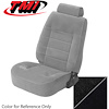 43-73223-958-51 BLACK 1979-83 FA - 1983-84 MUSTANG GLX/GT COUPE STANDARD LOW BACK BUCKET CLOTH FACE W/ VINYL SIDES - image 1