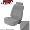 43-73291-972-56-56 TITANIUM GRAY 1990-92 FA - 1991-92 MUSTANG LX COUPE STANDARD LOW BACK BUCKETS CLOTH INSERTS W/ VINYL SIDES - image 1